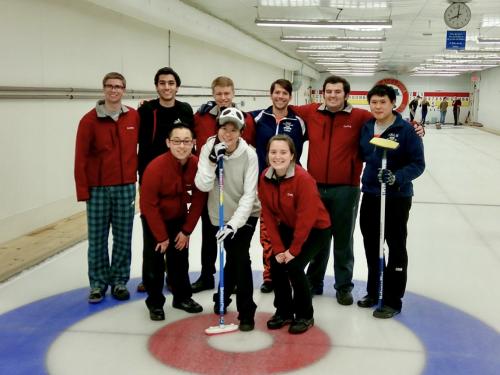 Team Yale and RPI after Final at UPenn Bonspiel